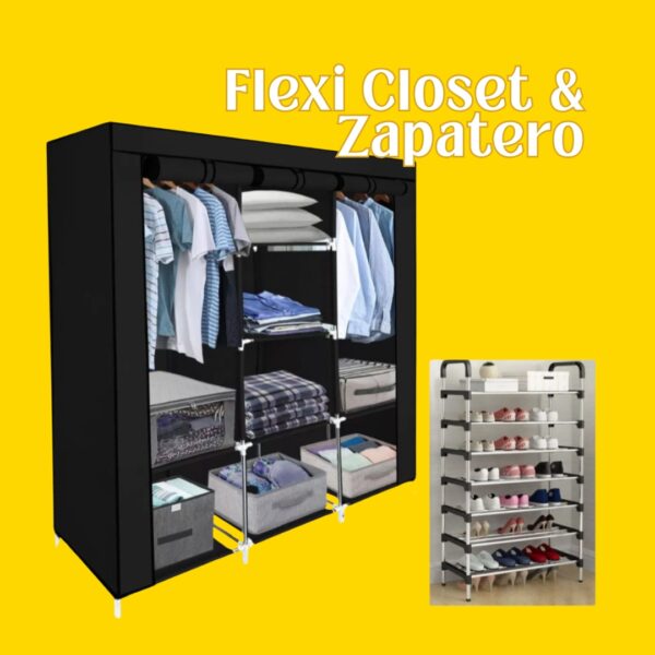 Flexi Closet 3 Modulos & Zapatero